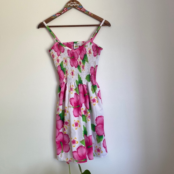 Rima floral midi sundress one size fits all. Vacation wear. - Picture 1 of 8